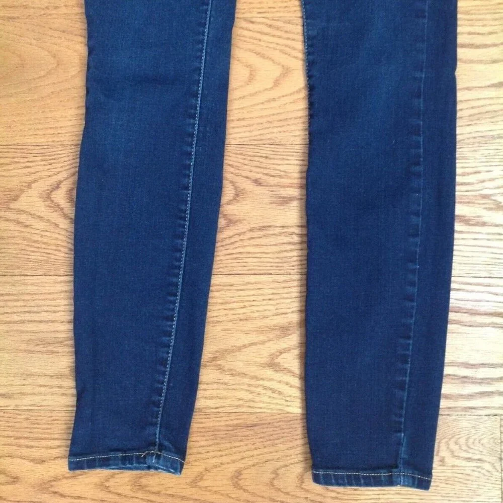 a.n.a A NEW APPROACH LOW RISE SKINNY JEANS WOMEN 2P PETITE DARK STRETCH DENIM